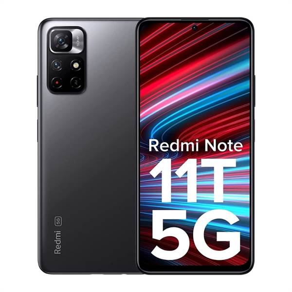 Redmi Note 11T 5G (6 GB RAM, 64 GB ROM, Matte Black)